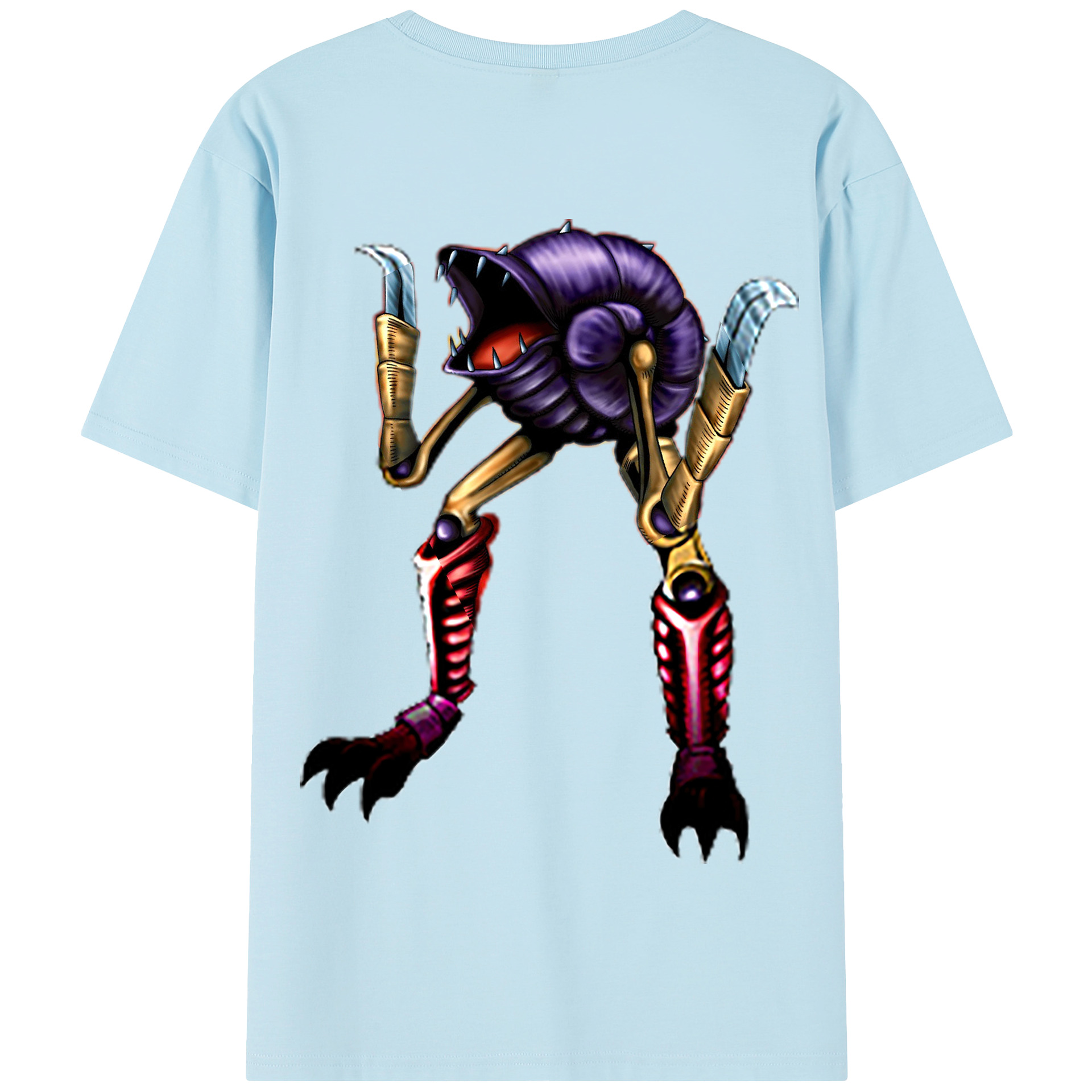 （画像用） 遊☆戯☆王 Yu-Gi-Oh! 綿100％半袖Tシャツ（背面プリント）